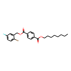 Terephthalic acid, 2-bromo-5-fluorobenzyl octyl ester