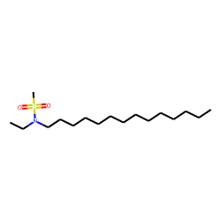 Methylsulphonamide, N-ethyl-N-tetradecyl-
