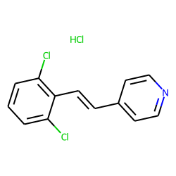 4-(2,6-Dichlorostyryl) pyridine hydrochloride