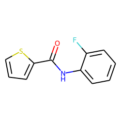 Thiophene-2-carboxamide, N-(2-fluorophenyl)-