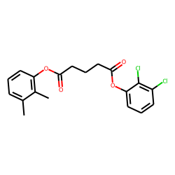 Glutaric acid, 2,3-dichlorophenyl 2,3-dimethylphenyl ester