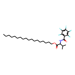 L-Valine, N-pentafluorobenzoyl-, octadecyl ester