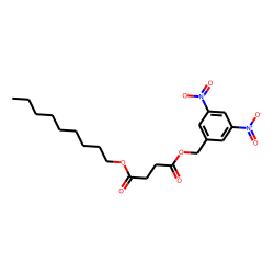 Succinic acid, 3,5-dinitrobenzyl nonyl ester