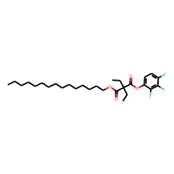 Diethylmalonic acid, pentadecyl 2,3,4-trifluorophenyl ester