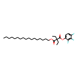 Diethylmalonic acid, heptadecyl 2,3,4-trifluorophenyl ester