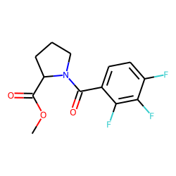 l-Proline, N-(2,3,4-trifluorobenzoyl)-, methyl ester