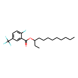 2-Fluoro-5-trifluoromethylbenzoic acid, 3-dodecyl ester