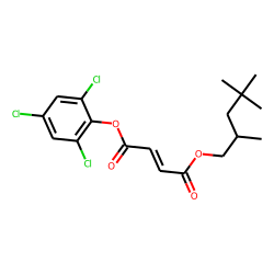 Fumaric acid, 2,4,4-trimethylpentyl 2,4,6-trichlorophenyl ester