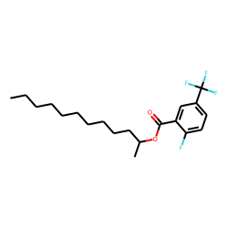 2-Fluoro-5-trifluoromethylbenzoic acid, 2-dodecyl ester