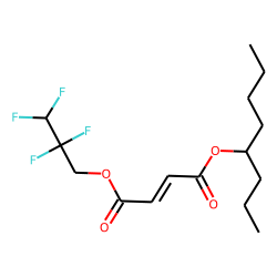 Fumaric acid, 4-octyl 2,2,3,3-tetrafluoropropyl ester