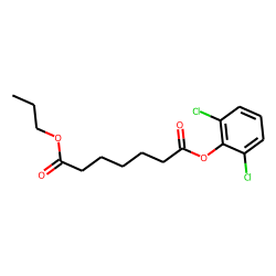 Pimelic acid, 2,6-dichlorophenyl propyl ester