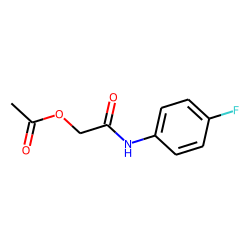 Acetamide, N-(4-fluorophenyl)-2-acetoxy-