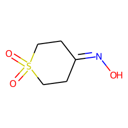 2H-thiopyran-4-imine, n-hydroxy-tetrahydro-1,1-dioxide