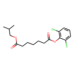 Pimelic acid, 2,6-dichlorophenyl isobutyl ester