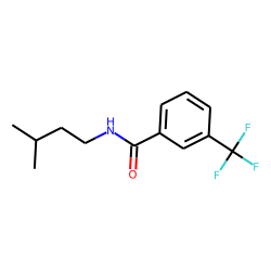 Benzamide, 3-(trifluoromethyl)-N-(3-methylbutyl)-