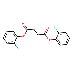Succinic acid, di(2-fluorophenyl) ester