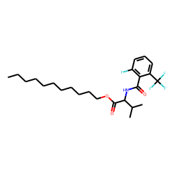 L-Valine, N-(2-fluoro-6-trifluoromethylbenzoyl)-, undecyl ester