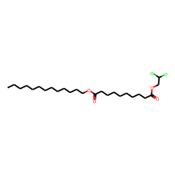 Sebacic acid, 2,2-dichloroethyl tridecyl ester