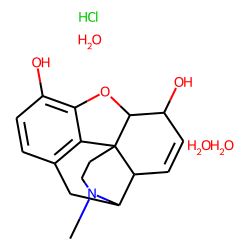 Morphine, hydrochloride (trihydrate)
