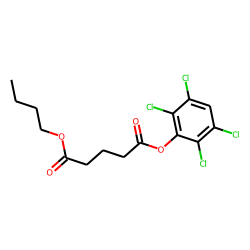 Glutaric acid, butyl 2,3,5,6-tetrachlorophenyl ester