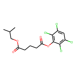Glutaric acid, isobutyl 2,3,5,6-tetrachlorophenyl ester