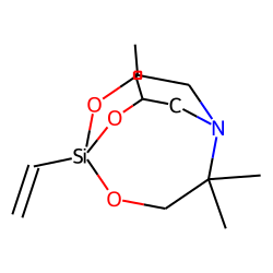 1-vinyl, 4,4,7,10-tetramethylsilatrane, a