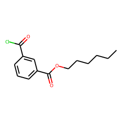 Isophthalic acid, monochloride, hexyl ester