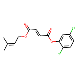 Fumaric acid, 2,5-dichlorophenyl 3-methylbut-2-en-1-yl ester