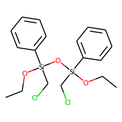 1,3-Disiloxane, 1,3-diethoxy, 1,3-diphenyl, 1,3-bis-(chloromethyl)