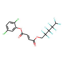 Fumaric acid, 2,5-dichlorophenyl 2,2,3,3,4,4,5,5-octafluoropentyl ester