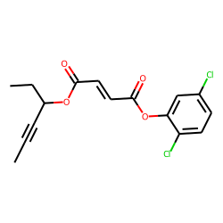 Fumaric acid, 2,5-dichlorophenyl hex-4-yn-3-yl ester