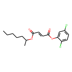 Fumaric acid, 2,5-dichlorophenyl hept-2-yl ester