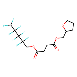 Succinic acid, 2,2,3,3,4,4,5,5-octafluoropentyl tetrahydrofurfuryl ester