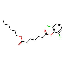 Pimelic acid, 2,6-dichlorophenyl hexyl ester
