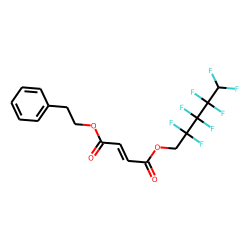 Fumaric acid, 2-phenethyl 2,2,3,3,4,4,5,5-octafluoropentyl ester