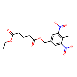 Glutaric acid, 3,5-dinitro-4-methylbenzyl ethyl ester