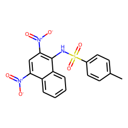 P-toluenesulfonamide, n-(2,4-dinitro-1-naphthyl)-