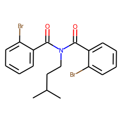 Benzamide, 2-bromo-N-(2-bromobenzoyl)-N-(3-methylbutyl)-