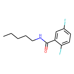 2,5-Difluorobenzamide, N-pentyl-