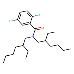 2,5-Difluorobenzamide, N,N-di(2-ethylhexyl)-