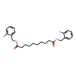 Sebacic acid, di(2-iodobenzyl) ester
