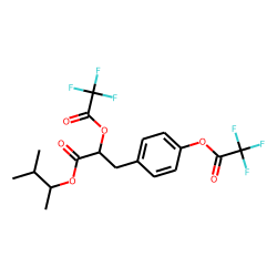 (R)-p-Hydroxyphenyllactic acid, (S)-(+)-3-methyl-2-butyl ester, O-TFA