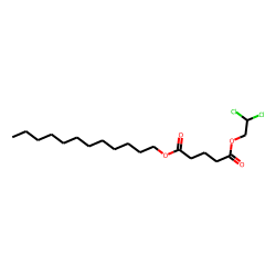 Glutaric acid, 2,2-dichloroethyl dodecyl ester