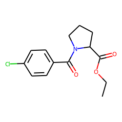 L-Proline, N-(4-chlorobenzoyl)-, ethyl ester