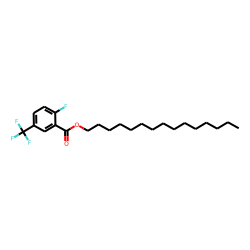 2-Fluoro-5-trifluoromethylbenzoic acid, pentadecyl ester