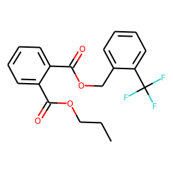 Phthalic acid, propyl 2-trifluoromethylbenzyl ester