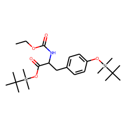 Tyrosine, ethoxycarbonylated, TBDMS