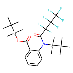 2-Aminobenzoic acid, N-heptafluorobutyryl-, N,O-bis(tert.-butyldimethylsilyl)-