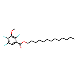 3-Methoxy-2,4,5-trifluorobenzoic acid, tridecyl ester