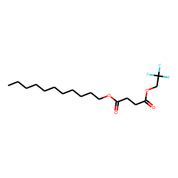 Succinic acid, 2,2,2-trifluoroethyl undecyl ester